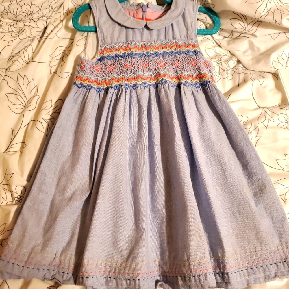 Spring/Summer dress, fun colors for the summer! 3-4yrs